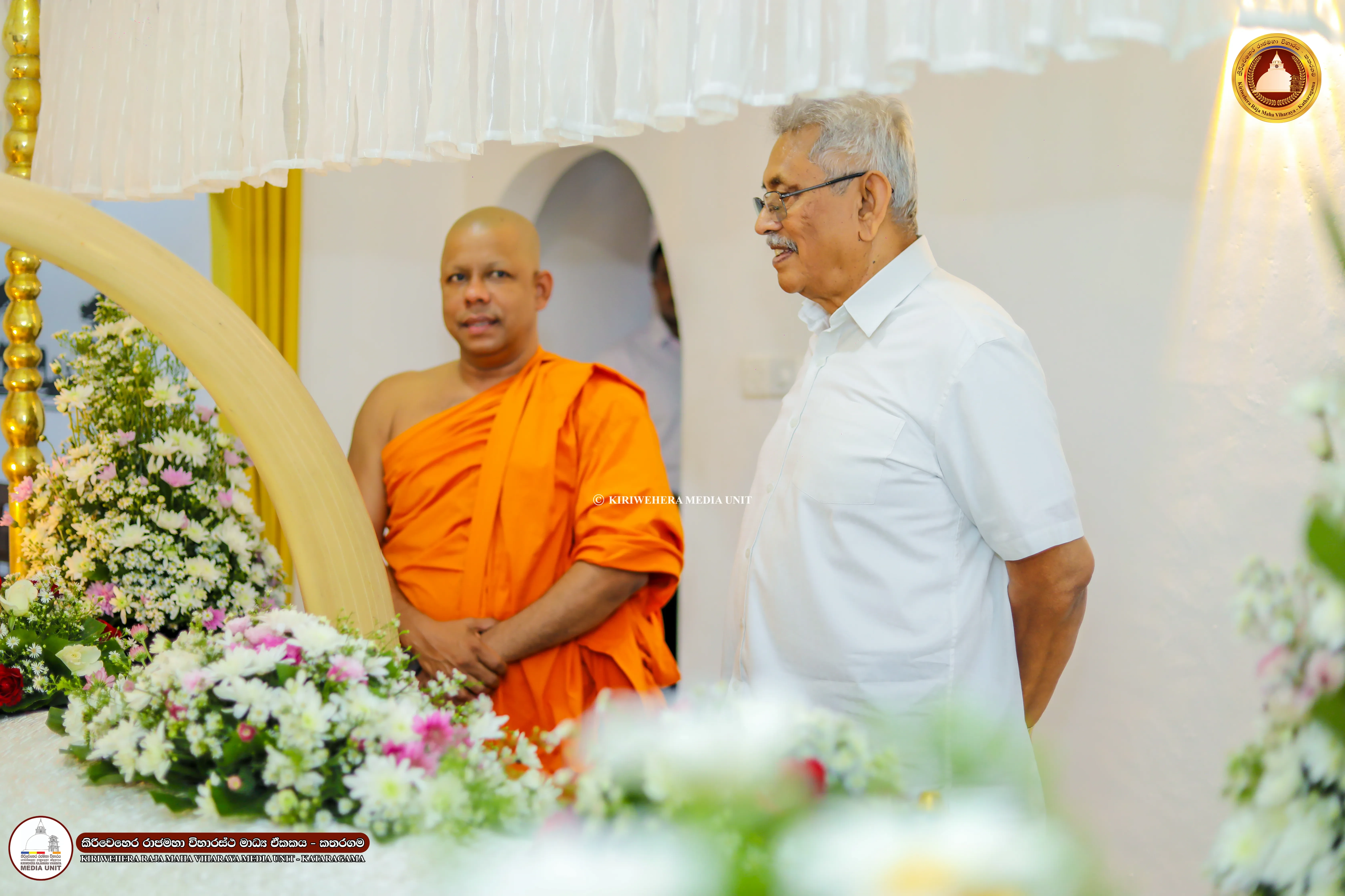 His Excellency Gotabaya Rajapaksa, former President of the Democratic Socialist Republic of Sri Lanka
